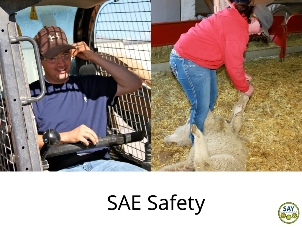 SAE Safety Why is SAE safety important? - slide 1 of 11