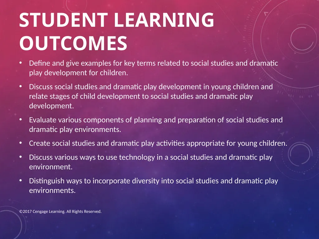 Chapter 7 Social Studies and Dramatic Play - slide 2 of 48