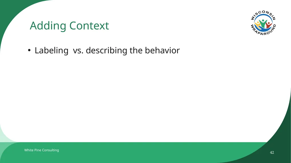 The Wraparound Assessment Process 1 Jessica - slide 42 of 61
