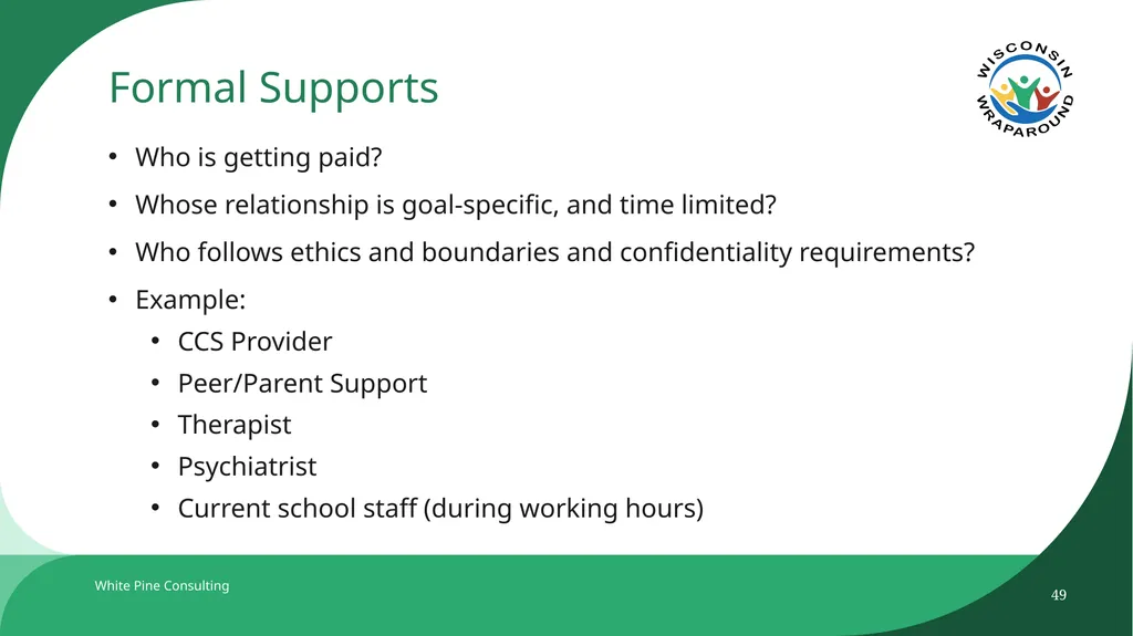 The Wraparound Assessment Process 1 Jessica - slide 49 of 61