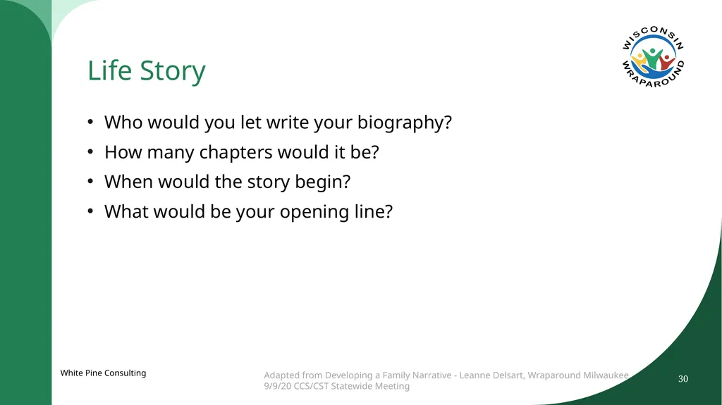 The Wraparound Assessment Process 1 Jessica - slide 30 of 61