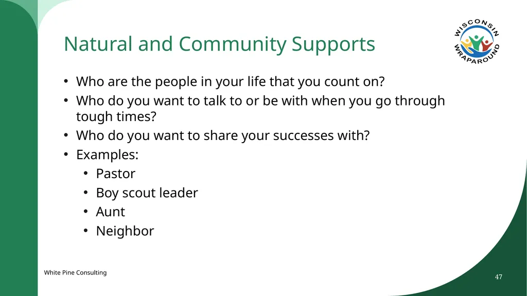 The Wraparound Assessment Process 1 Jessica - slide 47 of 61