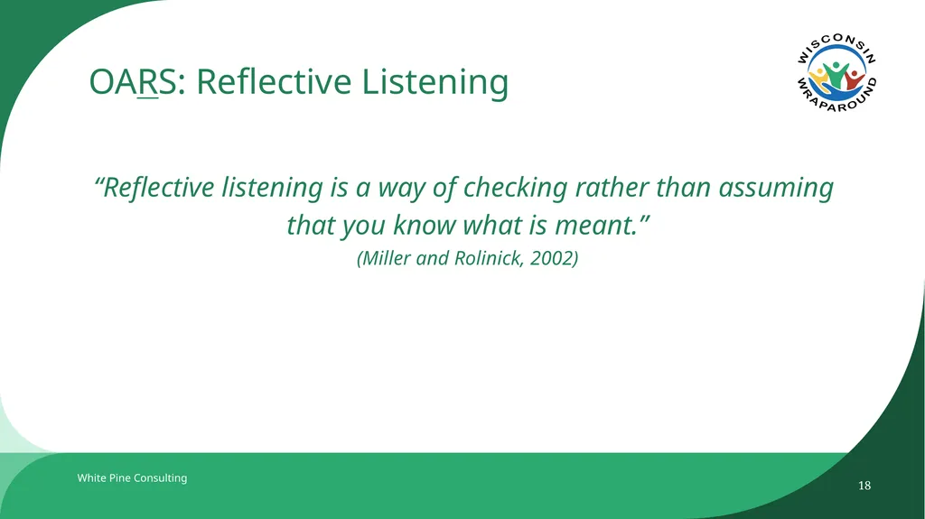 The Wraparound Assessment Process 1 Jessica - slide 18 of 61
