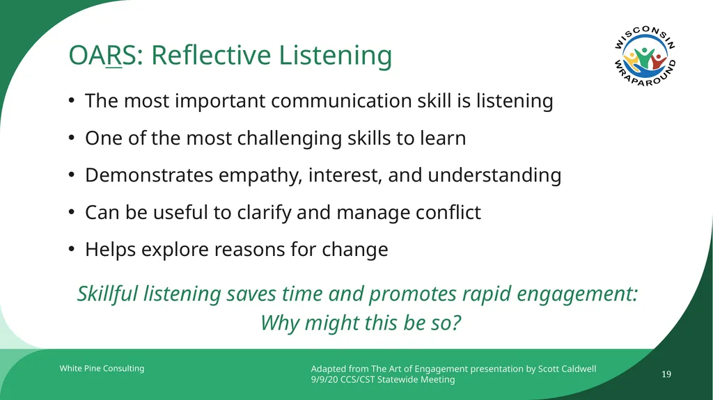 The Wraparound Assessment Process 1 Jessica - slide 19 of 61