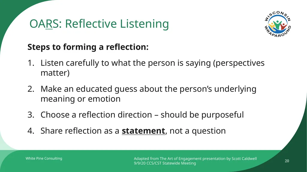 The Wraparound Assessment Process 1 Jessica - slide 20 of 61