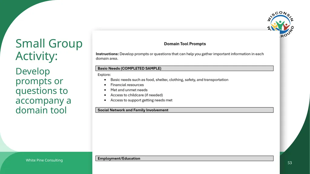 The Wraparound Assessment Process 1 Jessica - slide 53 of 61