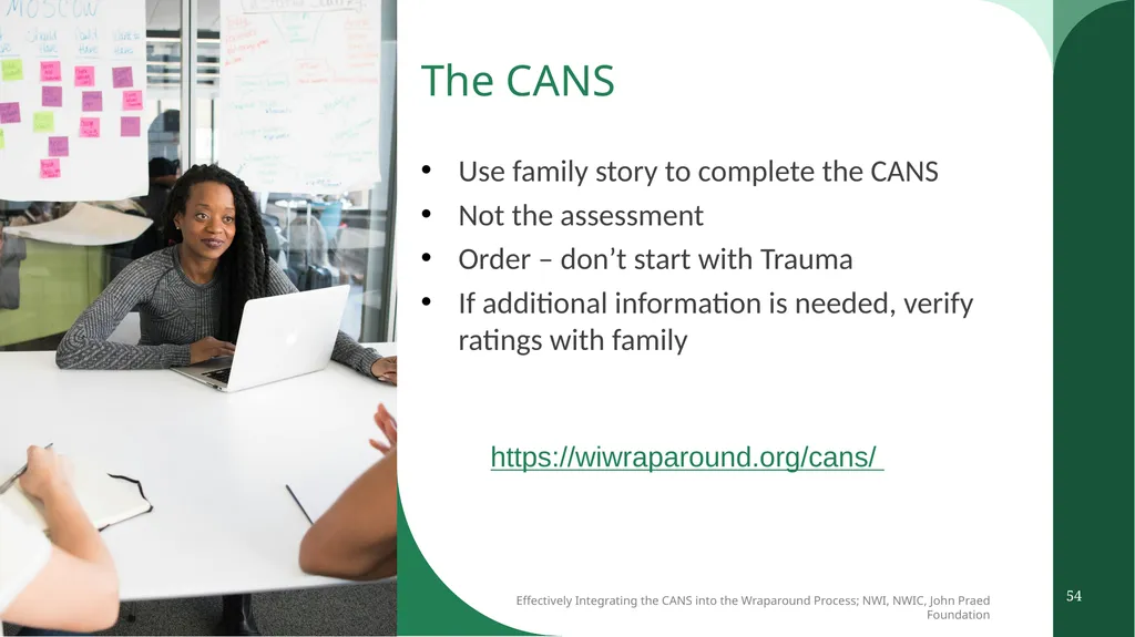 The Wraparound Assessment Process 1 Jessica - slide 54 of 61