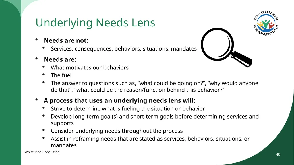The Wraparound Assessment Process 1 Jessica - slide 40 of 61