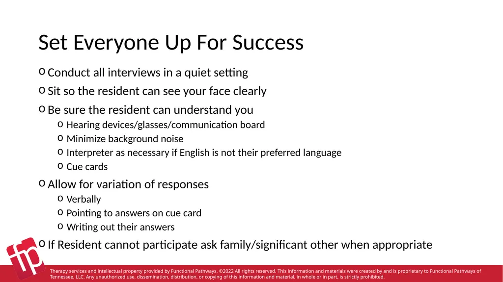 Functional Pathways MDS Section B-F Therapy - slide 10 of 47