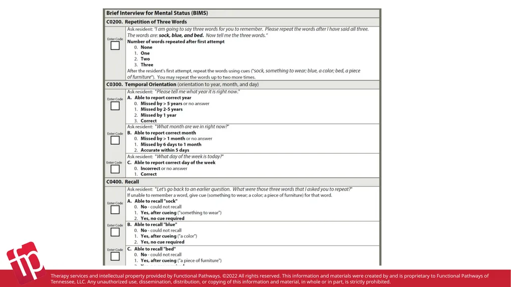 Functional Pathways MDS Section B-F Therapy - slide 12 of 47
