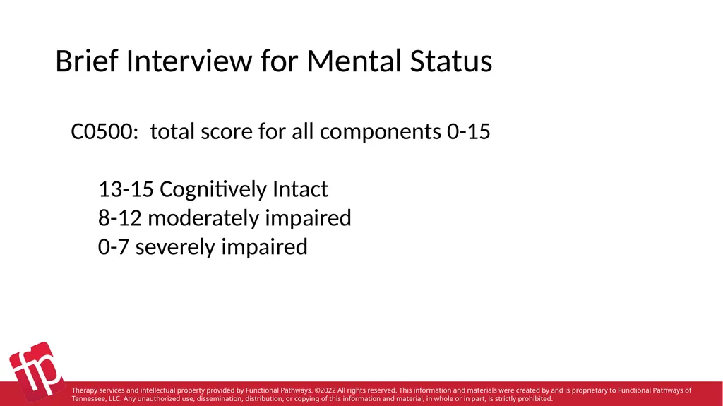 Functional Pathways MDS Section B-F Therapy - slide 16 of 47