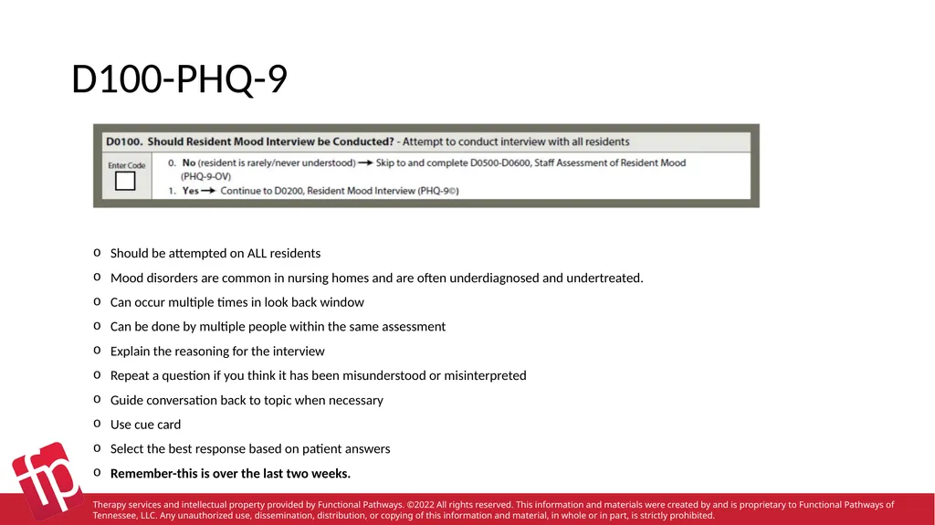 Functional Pathways MDS Section B-F Therapy - slide 22 of 47