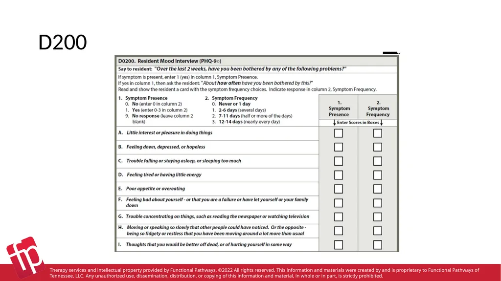 Functional Pathways MDS Section B-F Therapy - slide 23 of 47