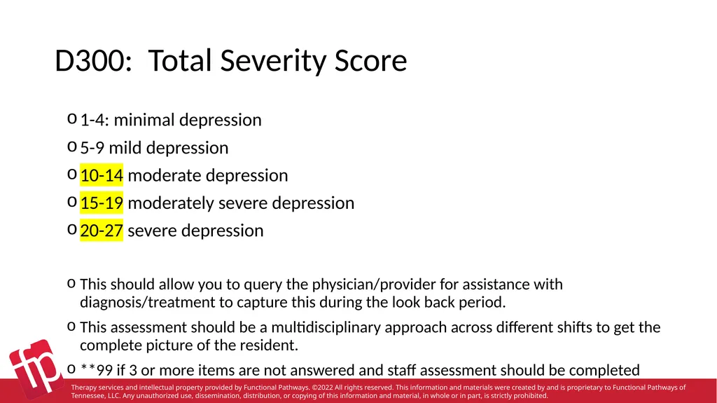 Functional Pathways MDS Section B-F Therapy - slide 26 of 47