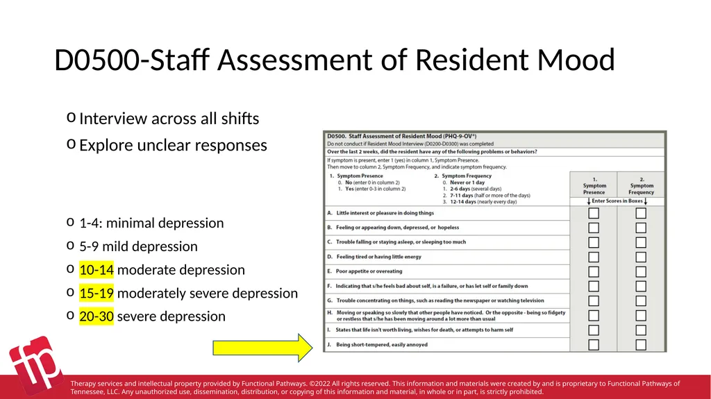 Functional Pathways MDS Section B-F Therapy - slide 27 of 47