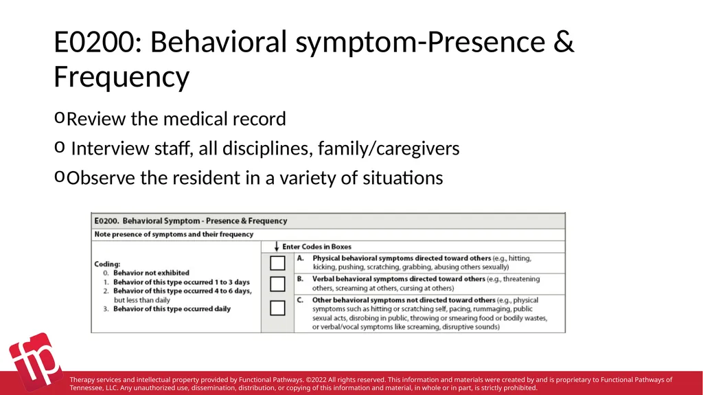 Functional Pathways MDS Section B-F Therapy - slide 30 of 47