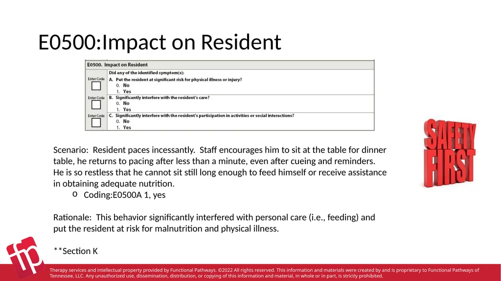 Functional Pathways MDS Section B-F Therapy - slide 33 of 47