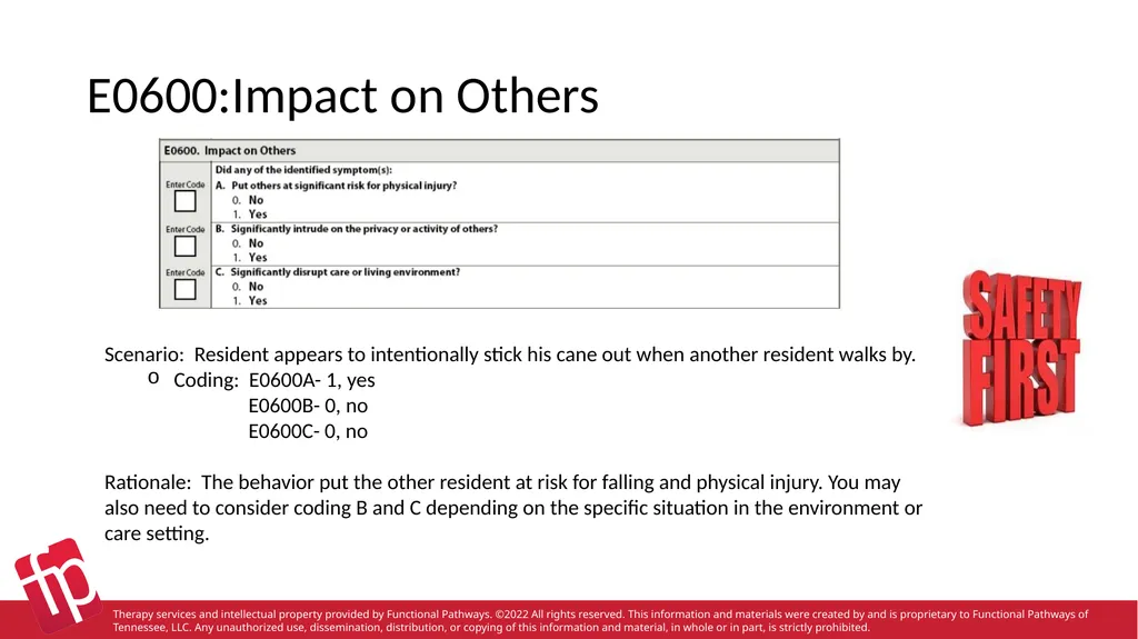 Functional Pathways MDS Section B-F Therapy - slide 34 of 47