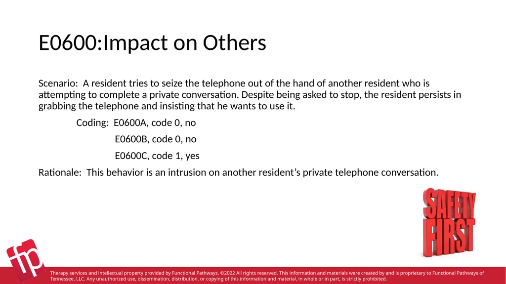 Functional Pathways MDS Section B-F Therapy - slide 35 of 47
