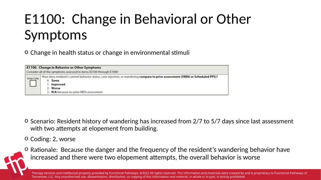 Functional Pathways MDS Section B-F Therapy - slide 39 of 47