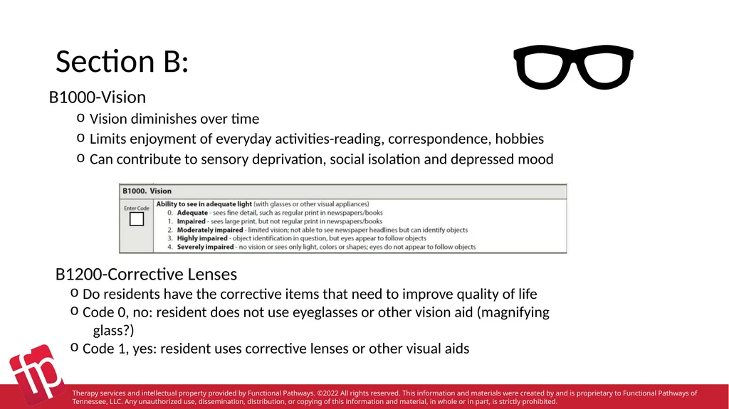 Functional Pathways MDS Section B-F Therapy - slide 8 of 47