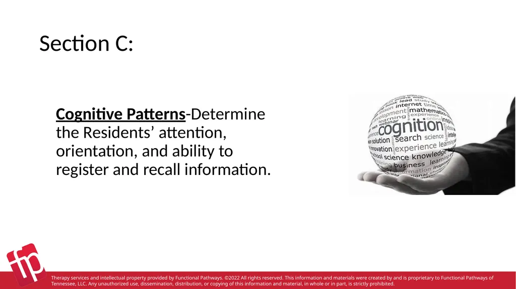 Functional Pathways MDS Section B-F Therapy - slide 9 of 47