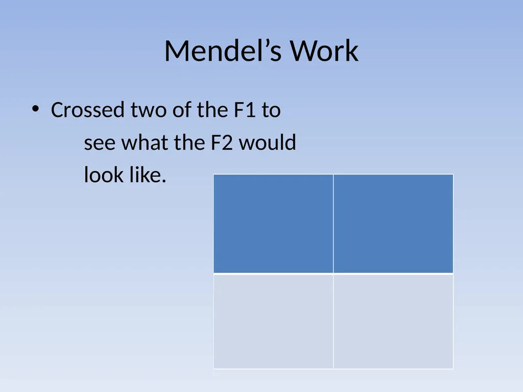 Punnett Squares: Genetic Crosses Making Genetic - slide 16 of 23