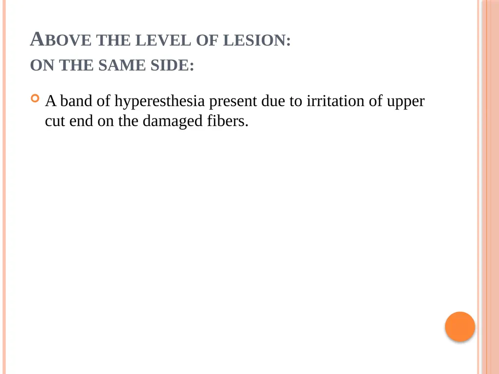 Hemi section of spinal cord - Brown sequard - slide 17 of 19