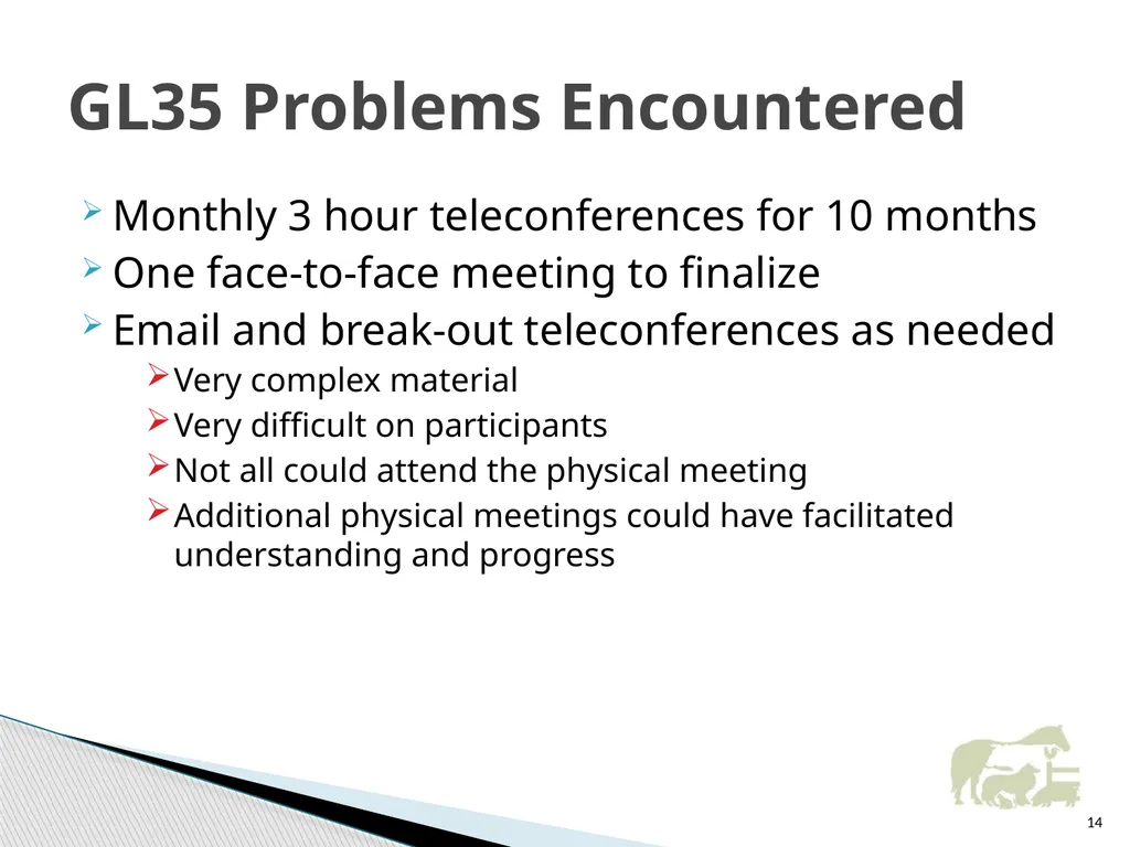 VICH Pharmacovigilance Guidelines Development and - slide 14 of 32