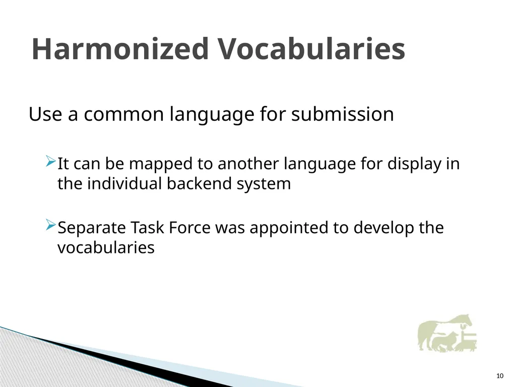 VICH Pharmacovigilance Guidelines Development and - slide 10 of 32