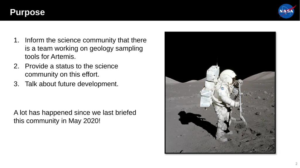1 Artemis Geology Tools Lunar Surface Science - slide 2 of 12