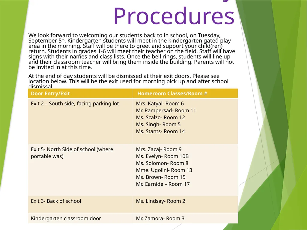 PARENT HANDBOOK 2 Strathgowan Crescent Toronto, - slide 8 of 41