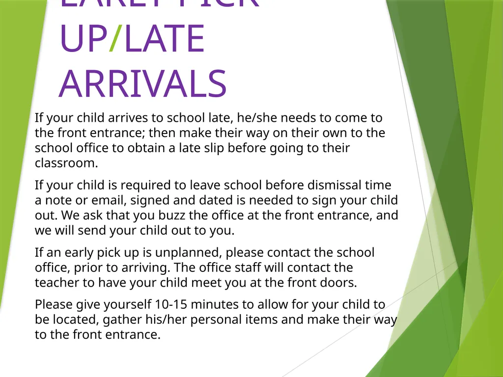 PARENT HANDBOOK 2 Strathgowan Crescent Toronto, - slide 11 of 41
