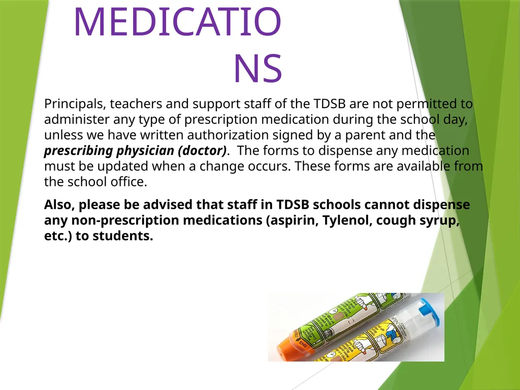 PARENT HANDBOOK 2 Strathgowan Crescent Toronto, - slide 25 of 41