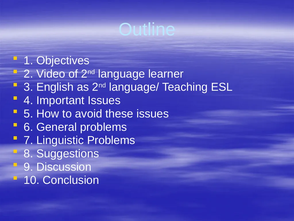 Teachers’ Problems in Teaching English as a 2nd - slide 2 of 21