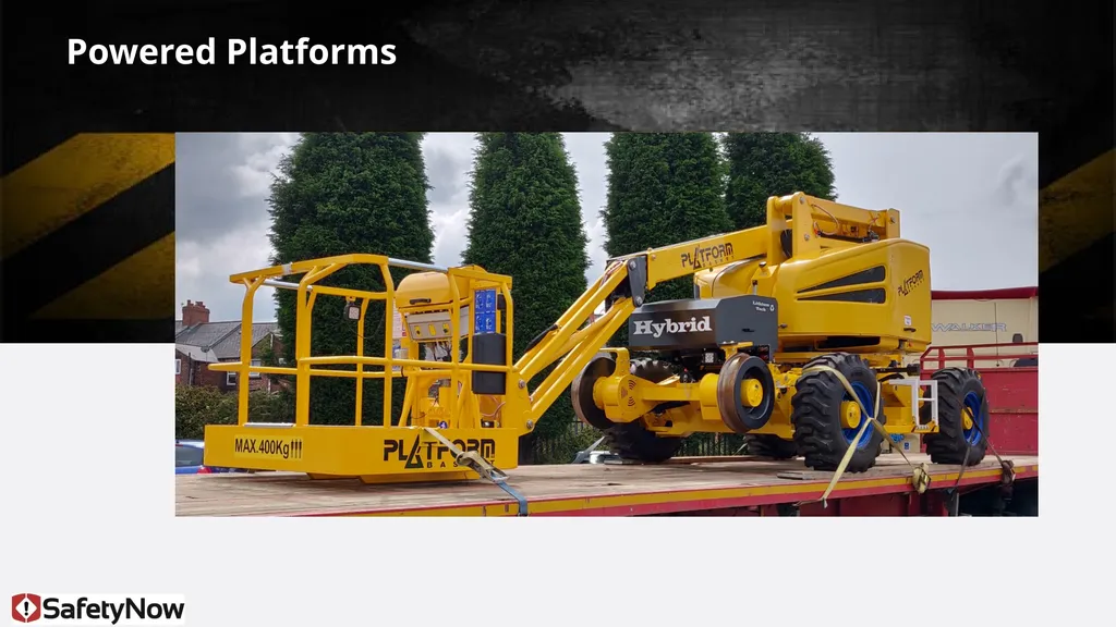 Click anywhere to get started… Powered Platforms - slide 2 of 14