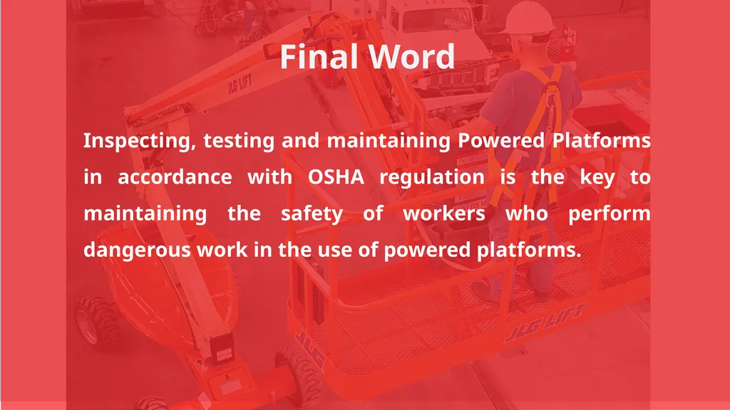 Click anywhere to get started… Powered Platforms - slide 14 of 14