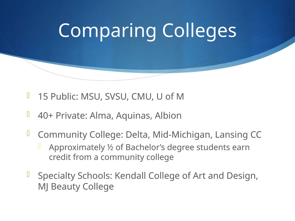 College 101 Review, New, and Seeing Things Through - slide 5 of 34