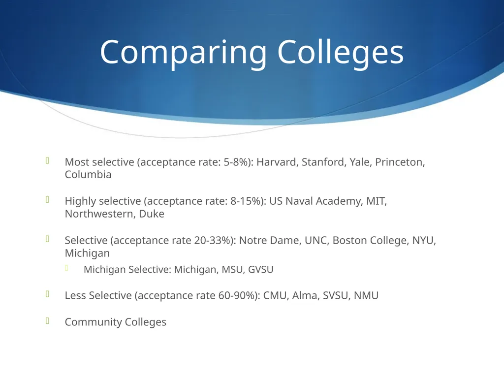 College 101 Review, New, and Seeing Things Through - slide 7 of 34