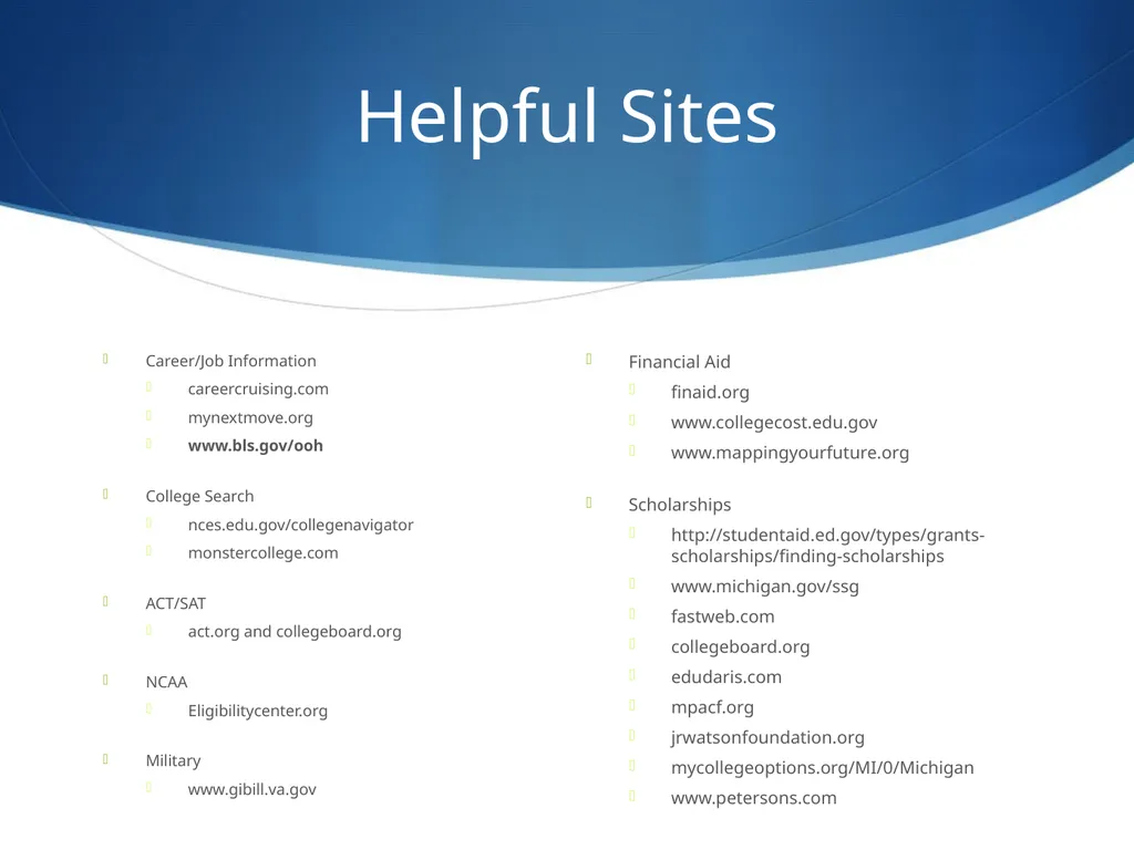 College 101 Review, New, and Seeing Things Through - slide 34 of 34