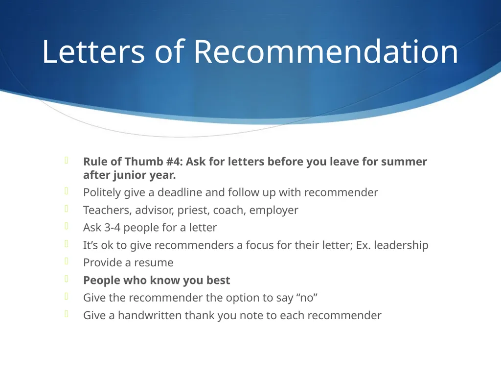 College 101 Review, New, and Seeing Things Through - slide 15 of 34