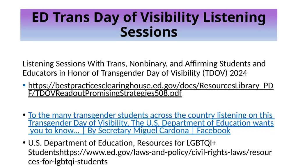 4B Supporting LGBTQ Youth & Educators Within the - slide 6 of 27