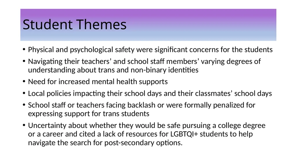 4B Supporting LGBTQ Youth & Educators Within the - slide 7 of 27