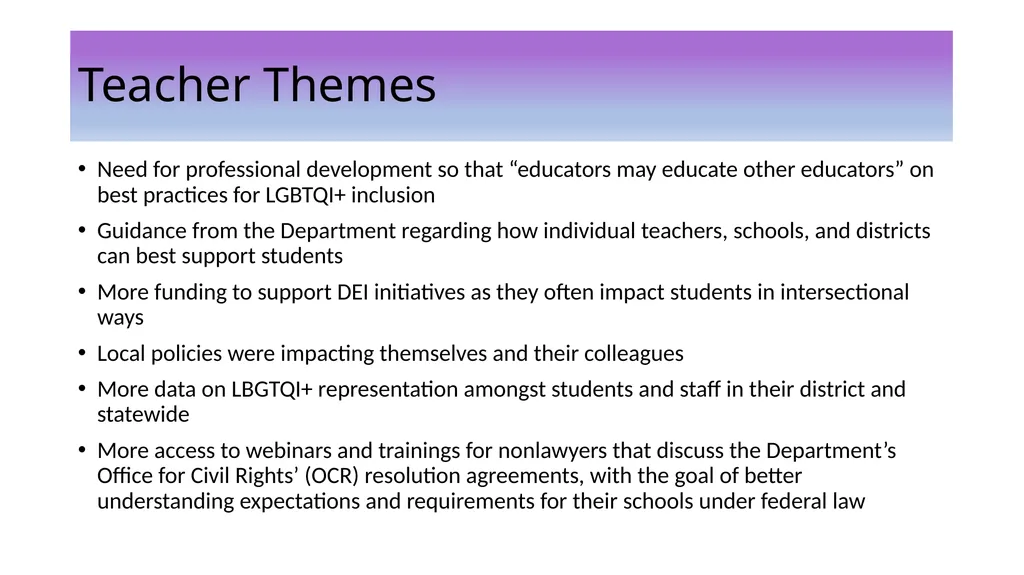 4B Supporting LGBTQ Youth & Educators Within the - slide 8 of 27