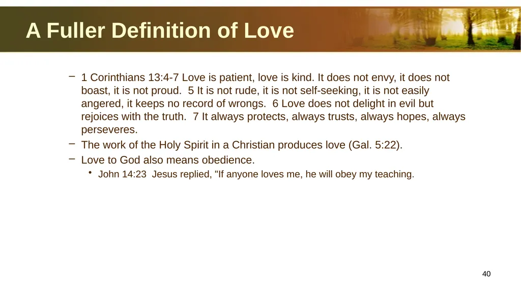 Introduction to Christian Ethics Jim Sutherland, - slide 40 of 55