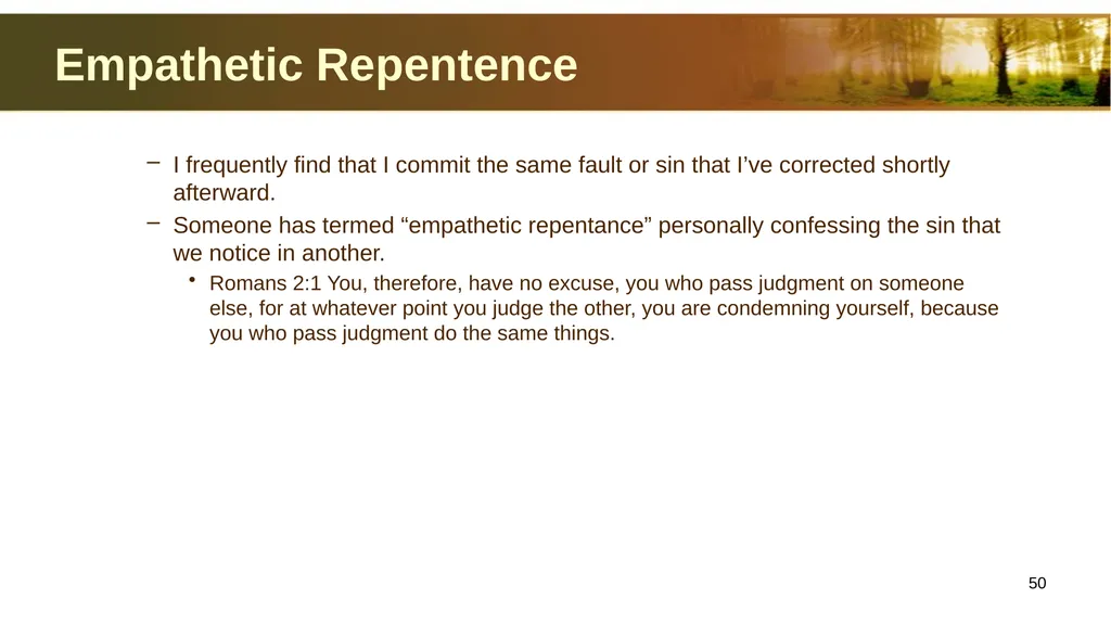 Introduction to Christian Ethics Jim Sutherland, - slide 50 of 55