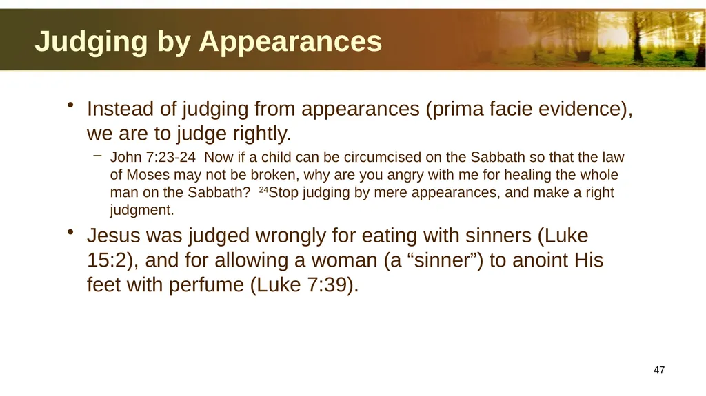 Introduction to Christian Ethics Jim Sutherland, - slide 47 of 55