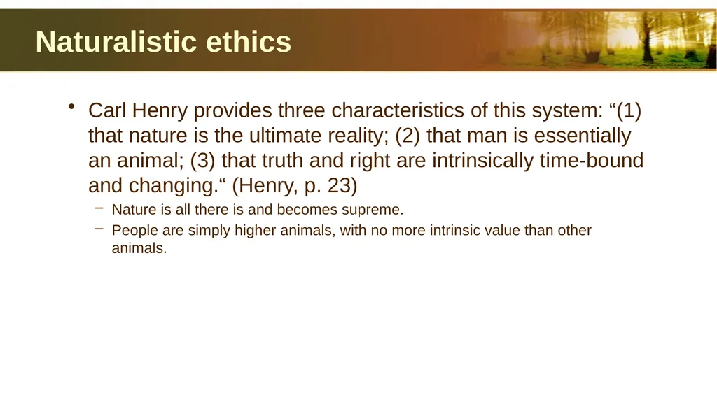 Introduction to Christian Ethics Jim Sutherland, - slide 24 of 55