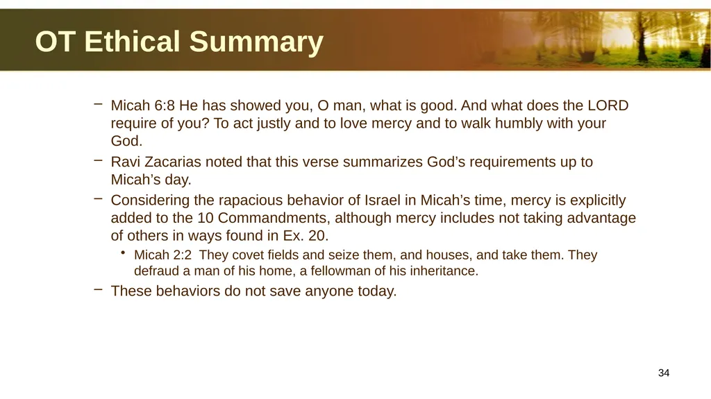 Introduction to Christian Ethics Jim Sutherland, - slide 34 of 55