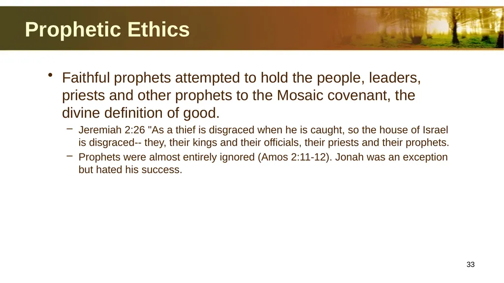 Introduction to Christian Ethics Jim Sutherland, - slide 33 of 55
